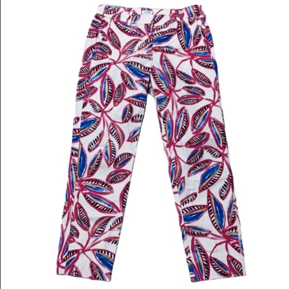 J. Crew Leaf Printed skinny pants FINAL PRICE CLOSET CLOSING: - Picture 3 of 8